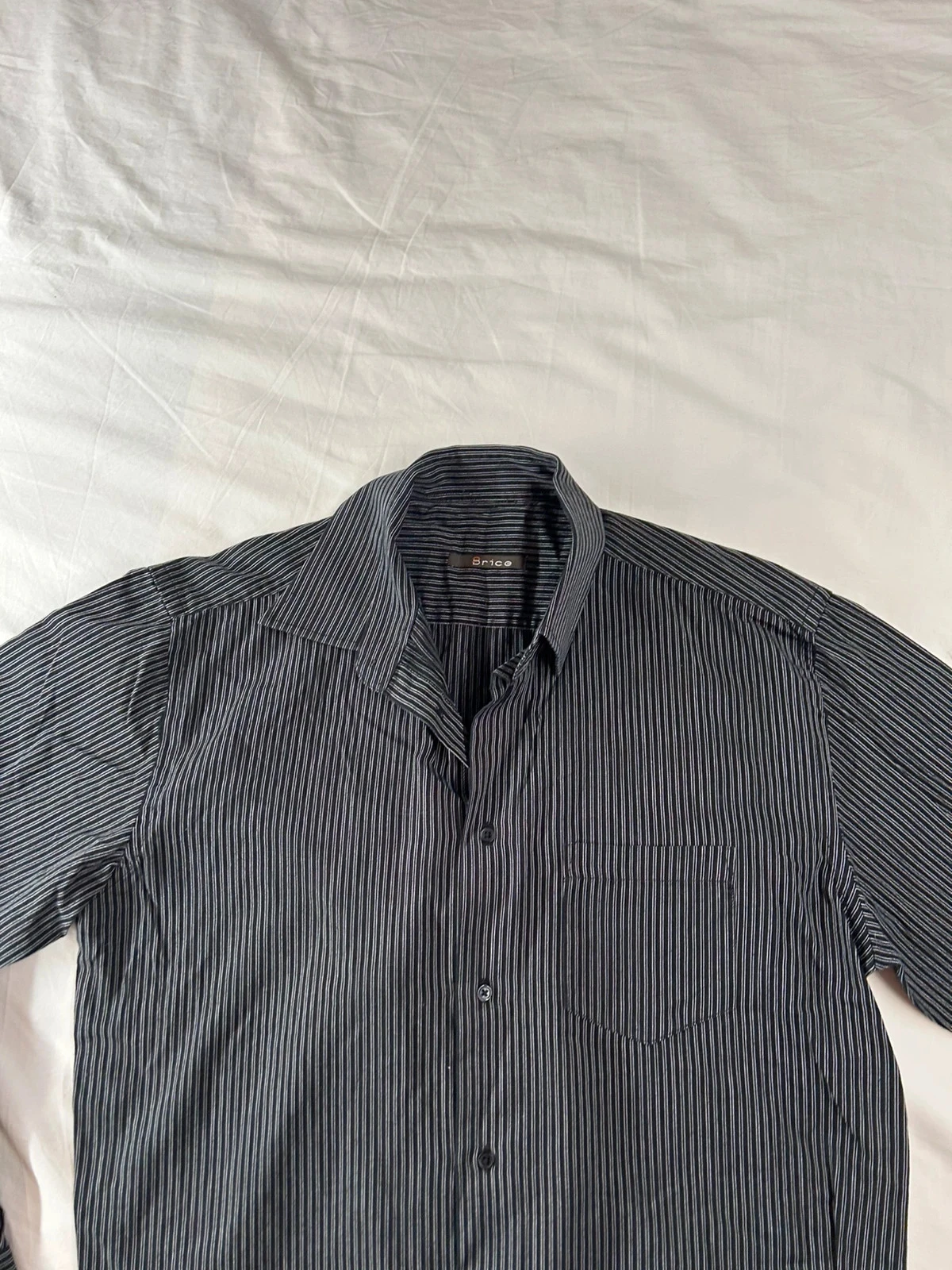 Chemise vintage brice grise – photo 5